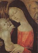Neroccio di Bartolomeo The virgin and Child between John the Baptist and Anthony (mk05)